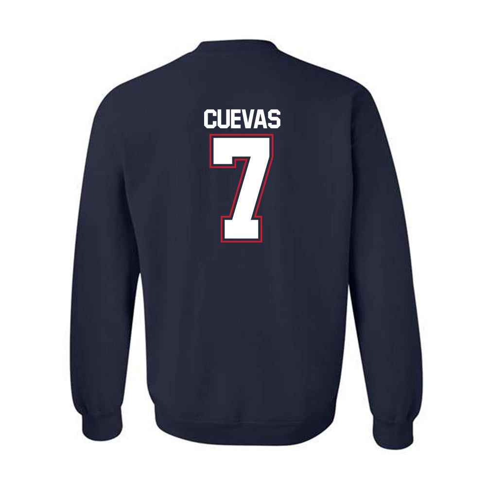 Utah Tech - NCAA Men's Soccer : Samir Cuevas - Classic Shersey Crewneck Sweatshirt-2