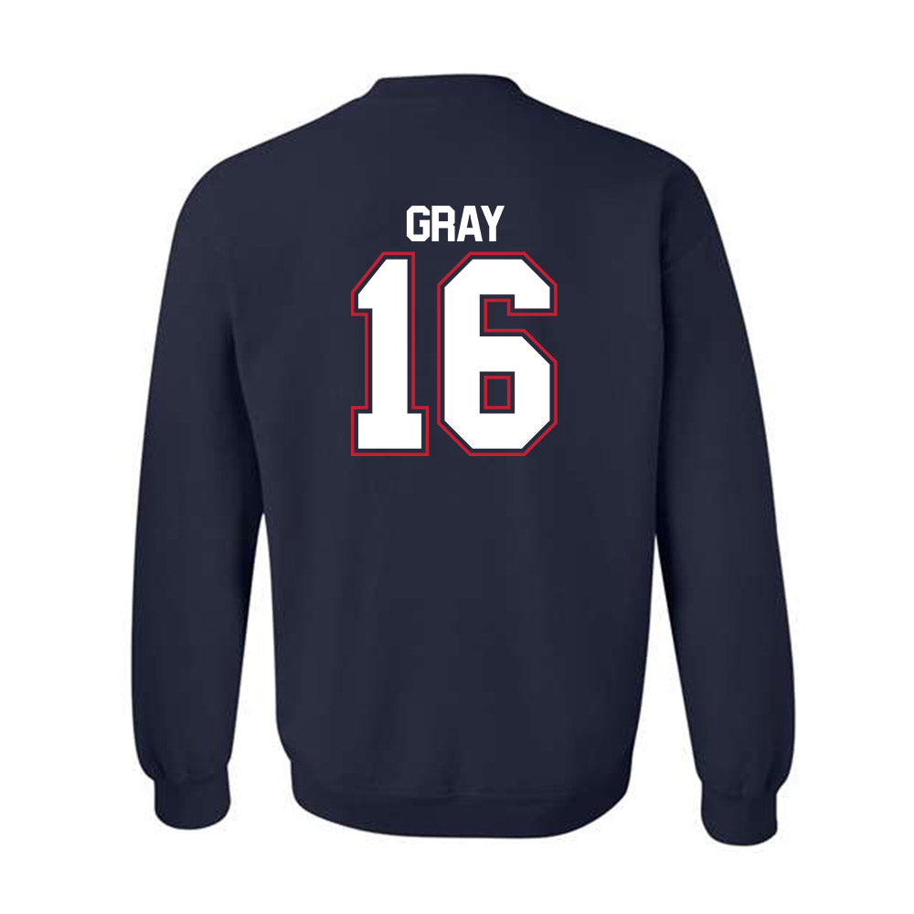 Utah Tech - NCAA Men's Soccer : Caellum Gray - Classic Shersey Crewneck Sweatshirt-2