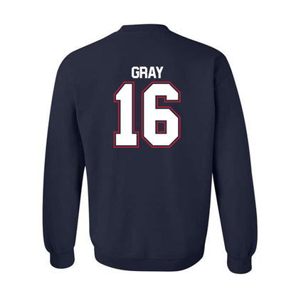 Utah Tech - NCAA Men's Soccer : Caellum Gray - Classic Shersey Crewneck Sweatshirt-2