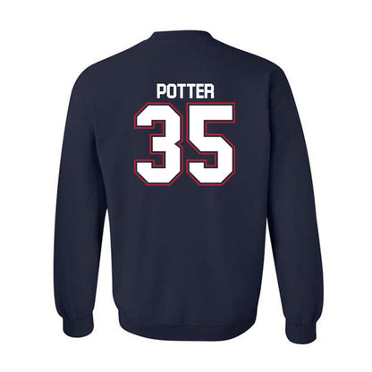 Utah Tech - NCAA Men's Basketball : Ethan Potter - Classic Shersey Crewneck Sweatshirt-3