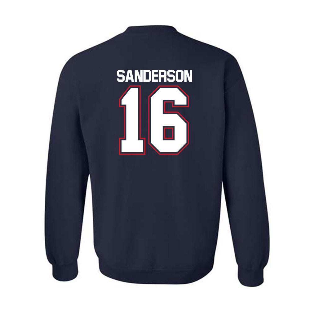 Utah Tech - NCAA Softball : Summer Sanderson - Classic Shersey Crewneck Sweatshirt-3