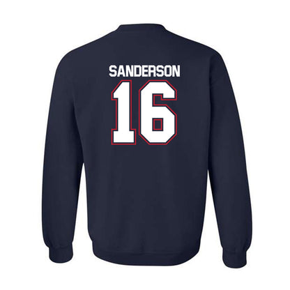 Utah Tech - NCAA Softball : Summer Sanderson - Classic Shersey Crewneck Sweatshirt-3