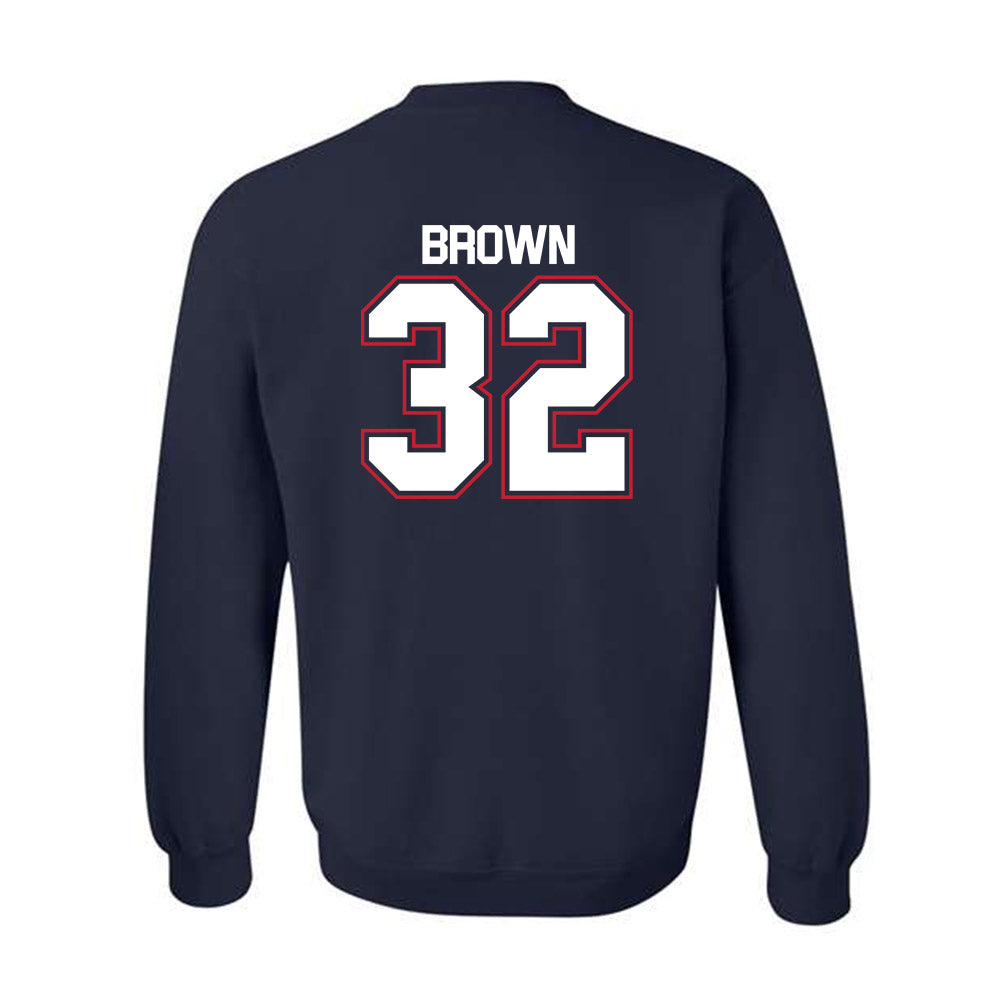 Utah Tech - NCAA Football : Fisher Brown - Classic Shersey Crewneck Sweatshirt-2