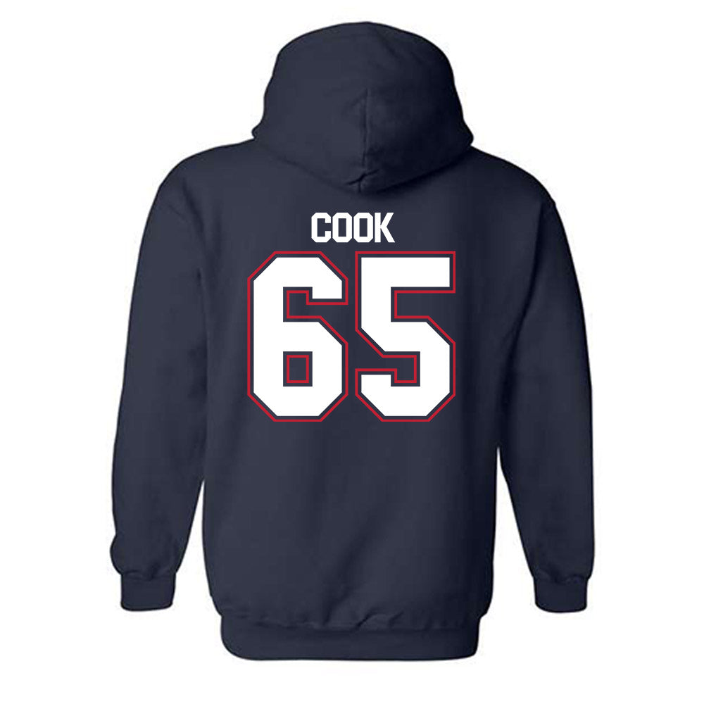Utah Tech - NCAA Football : Zayden Cook - Classic Shersey Hooded Sweatshirt-1