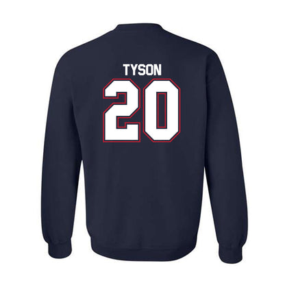 Utah Tech - NCAA Football : Daron Tyson - Classic Shersey Crewneck Sweatshirt-3