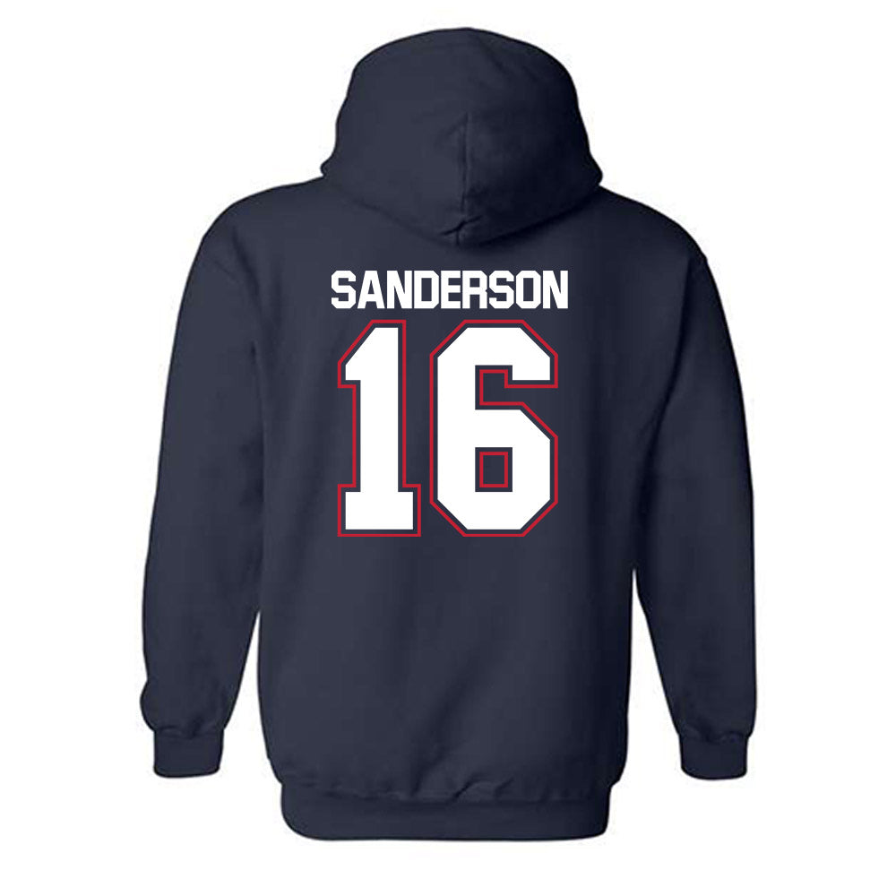 Utah Tech - NCAA Softball : Summer Sanderson - Classic Shersey Hooded Sweatshirt-1