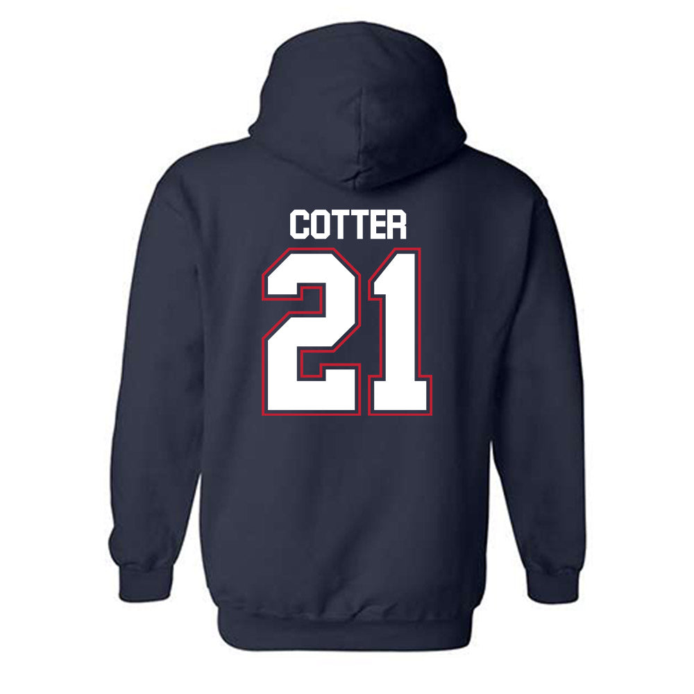 Utah Tech - NCAA Women's Soccer : Ella Cotter - Classic Shersey Hooded Sweatshirt-1
