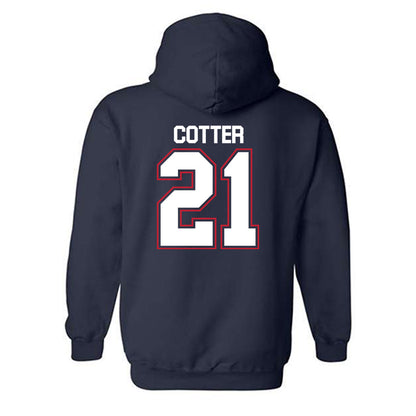 Utah Tech - NCAA Women's Soccer : Ella Cotter - Classic Shersey Hooded Sweatshirt-1
