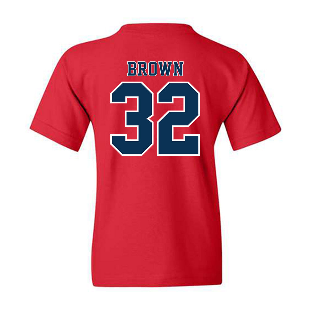 Utah Tech - NCAA Football : Fisher Brown - Classic Shersey Youth T-Shirt-1