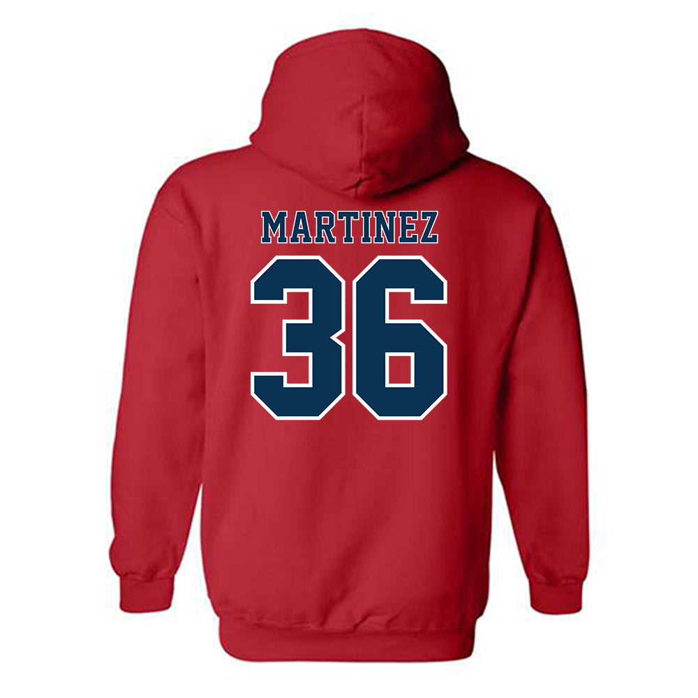 Utah Tech - NCAA Baseball : Bryan Martinez - Classic Shersey Hooded Sweatshirt-1