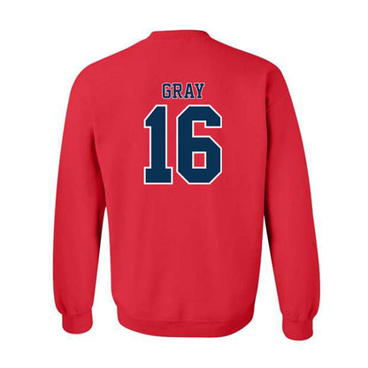 Utah Tech - NCAA Men's Soccer : Caellum Gray - Classic Shersey Crewneck Sweatshirt-1