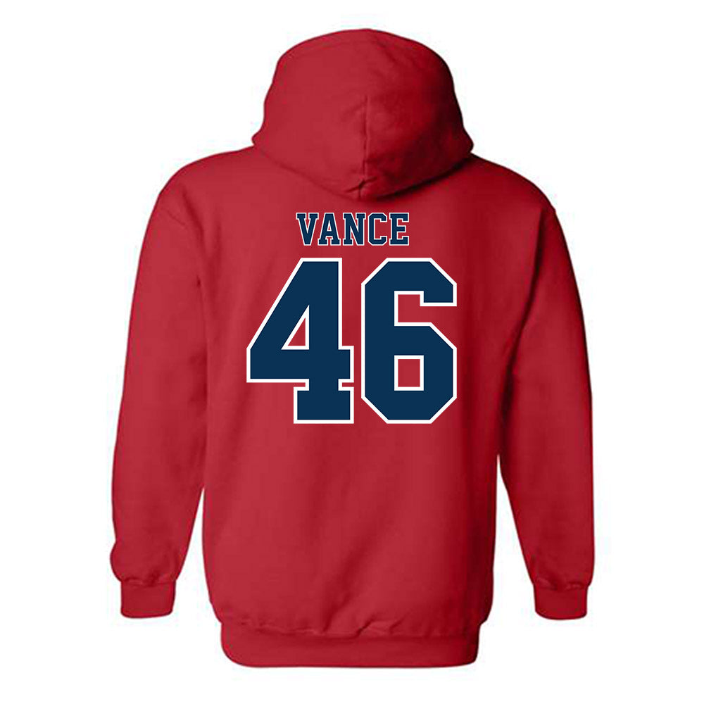 Utah Tech - NCAA Football : Andrew Vance - Classic Shersey Hooded Sweatshirt-1