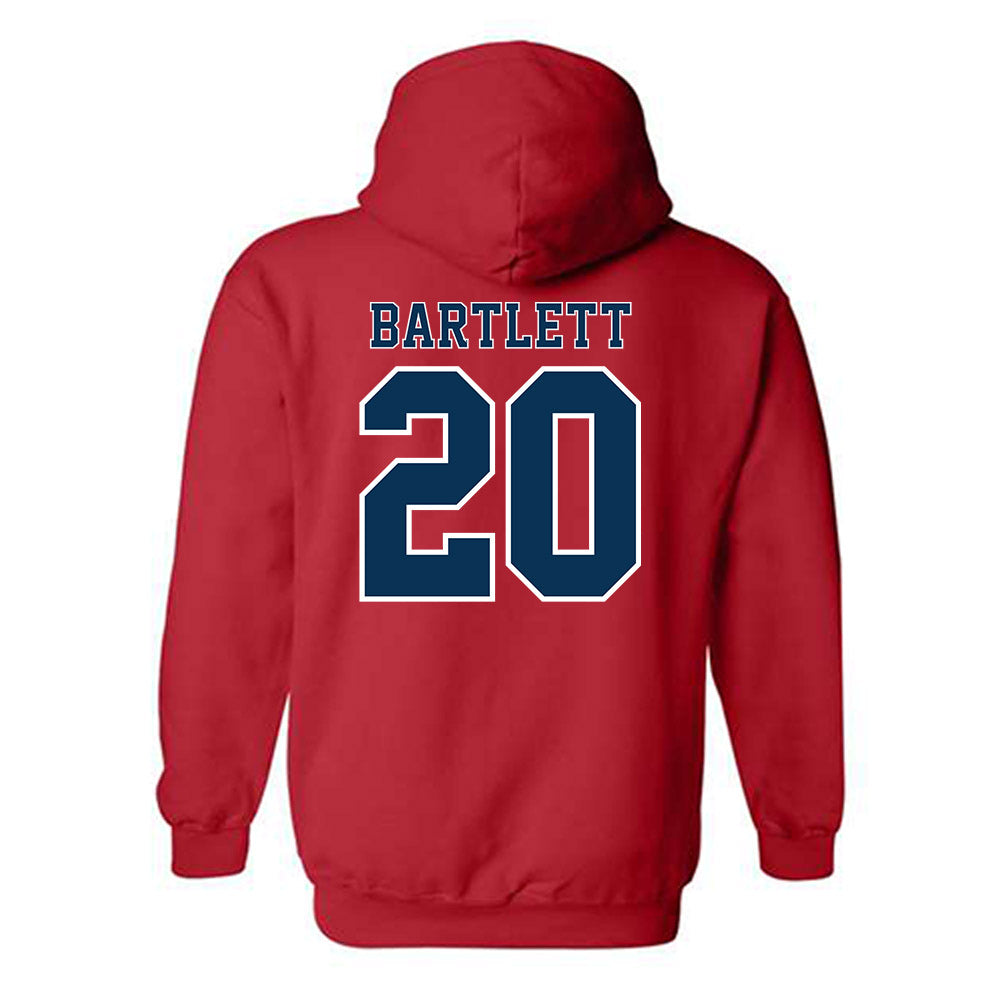 Utah Tech - NCAA Softball : Mya Bartlett - Classic Shersey Hooded Sweatshirt-1