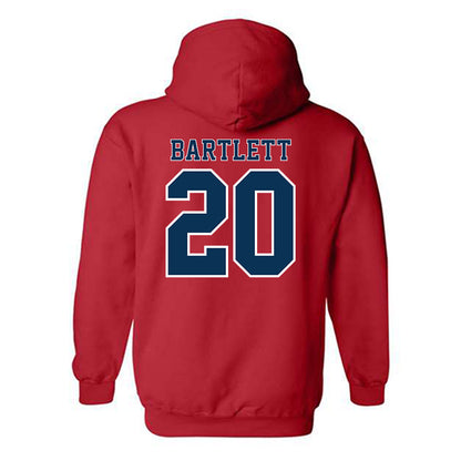Utah Tech - NCAA Softball : Mya Bartlett - Classic Shersey Hooded Sweatshirt-1