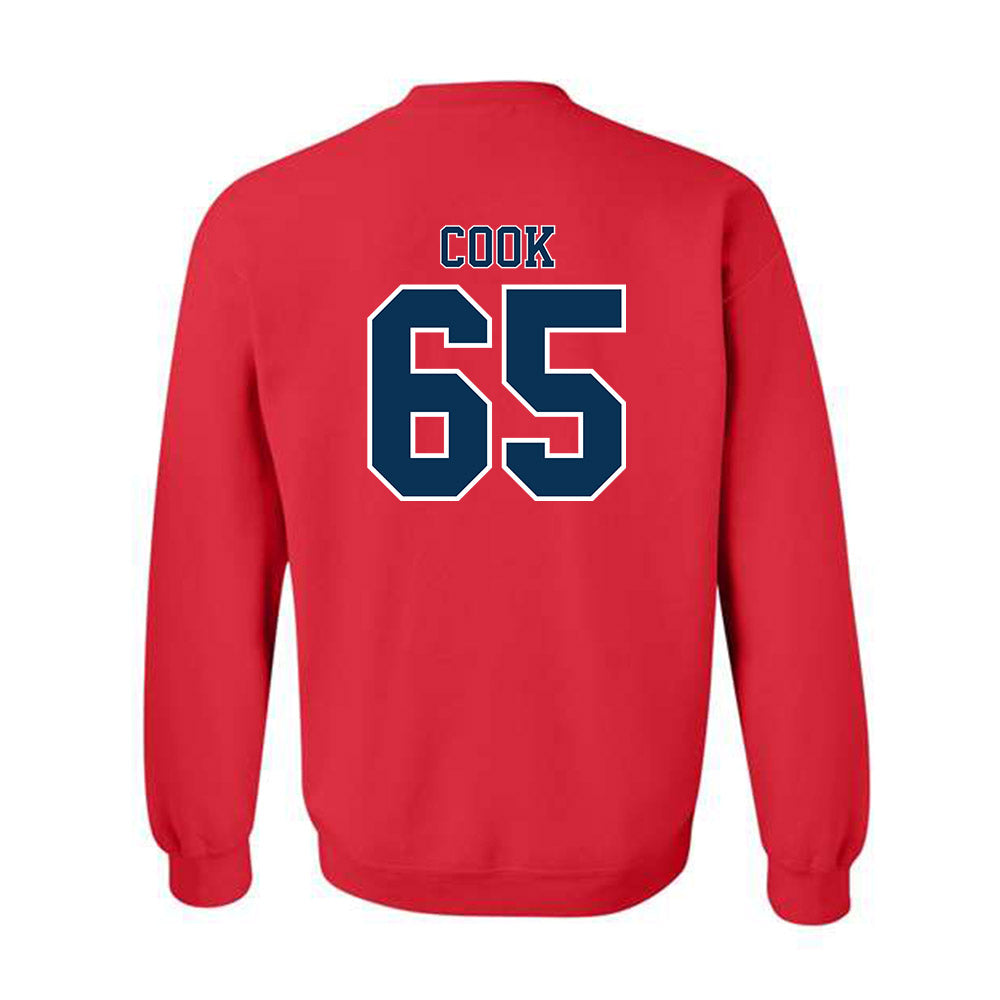Utah Tech - NCAA Football : Zayden Cook - Classic Shersey Crewneck Sweatshirt-1