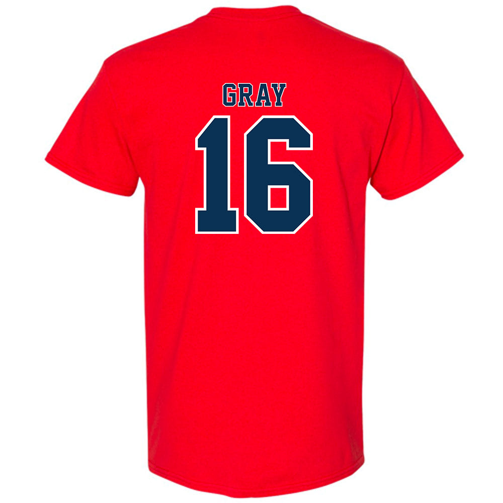 Utah Tech - NCAA Men's Soccer : Caellum Gray - Classic Shersey T-Shirt-1