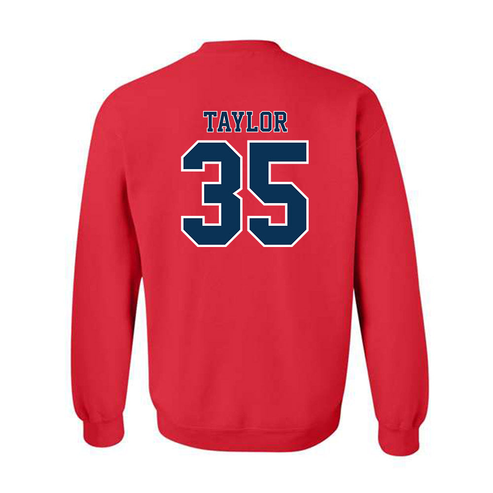 Utah Tech - NCAA Football : Damon Taylor - Classic Shersey Crewneck Sweatshirt-1