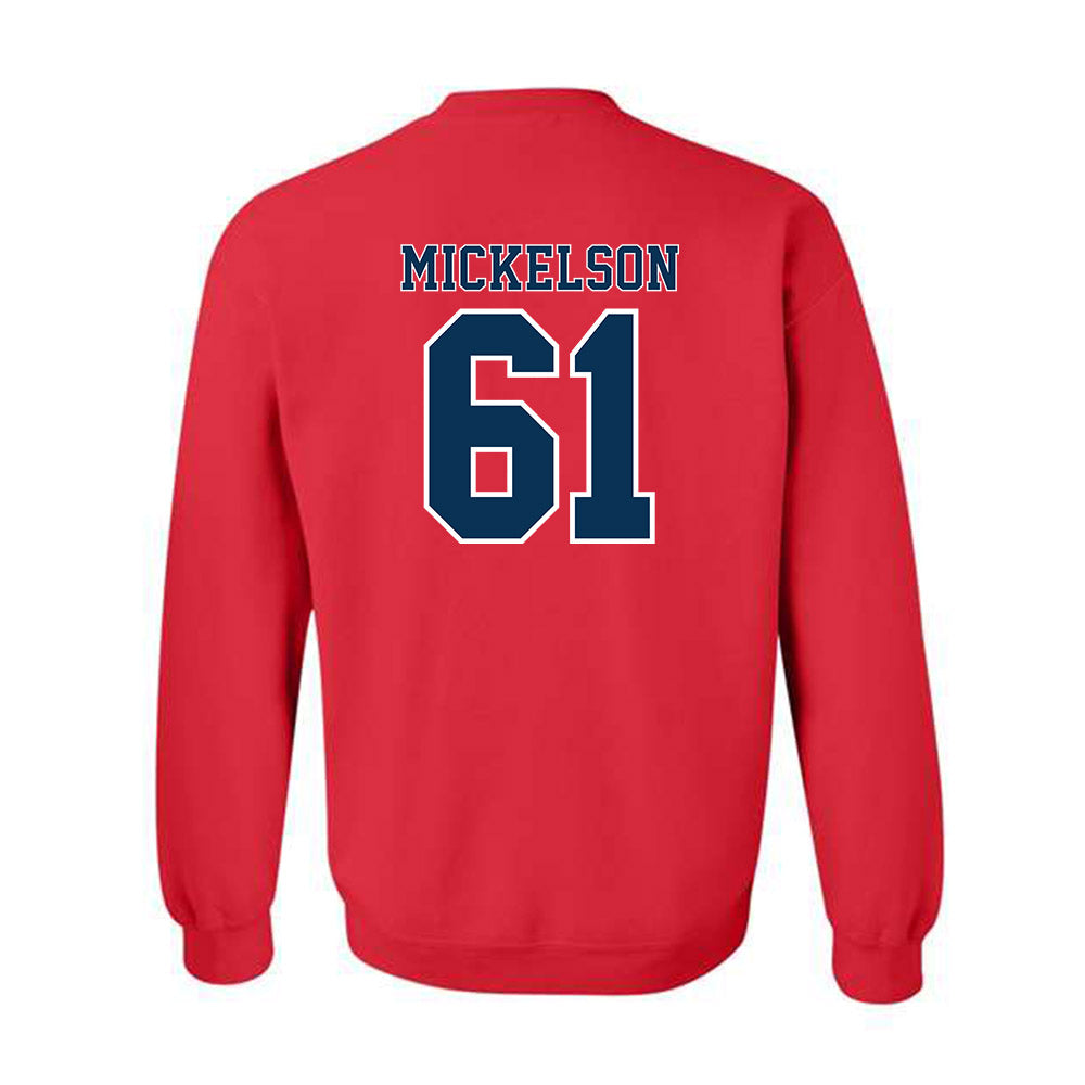Utah Tech - NCAA Football : Connor Mickelson - Classic Shersey Crewneck Sweatshirt-1