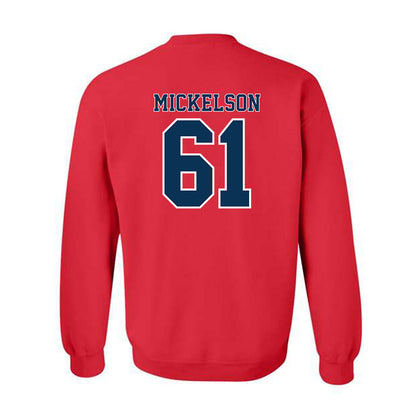 Utah Tech - NCAA Football : Connor Mickelson - Classic Shersey Crewneck Sweatshirt-1