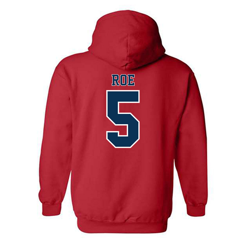 Utah Tech - NCAA Women's Volleyball : Marley Roe - Classic Shersey Hooded Sweatshirt-1