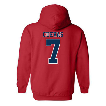 Utah Tech - NCAA Men's Soccer : Samir Cuevas - Classic Shersey Hooded Sweatshirt-1