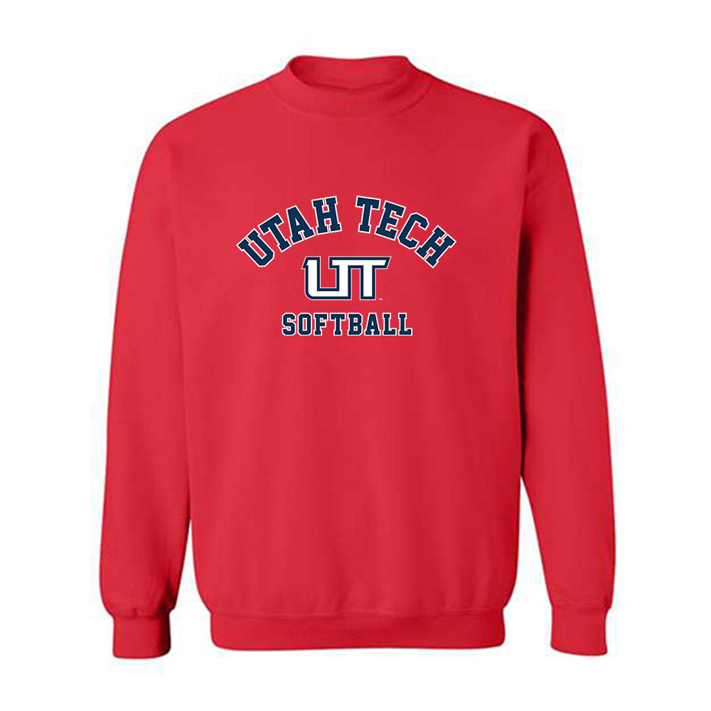 Utah Tech - NCAA Softball : Mya Bartlett - Classic Shersey Crewneck Sweatshirt-0