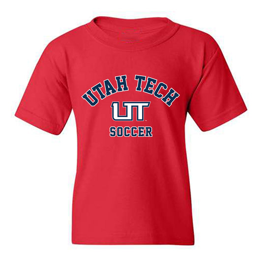 Utah Tech - NCAA Men's Soccer : Caellum Gray - Classic Shersey Youth T-Shirt-0