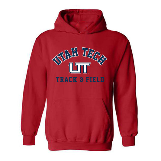 Utah Tech - NCAA Men's Track & Field : Caius Shakes - Classic Shersey Hooded Sweatshirt-0