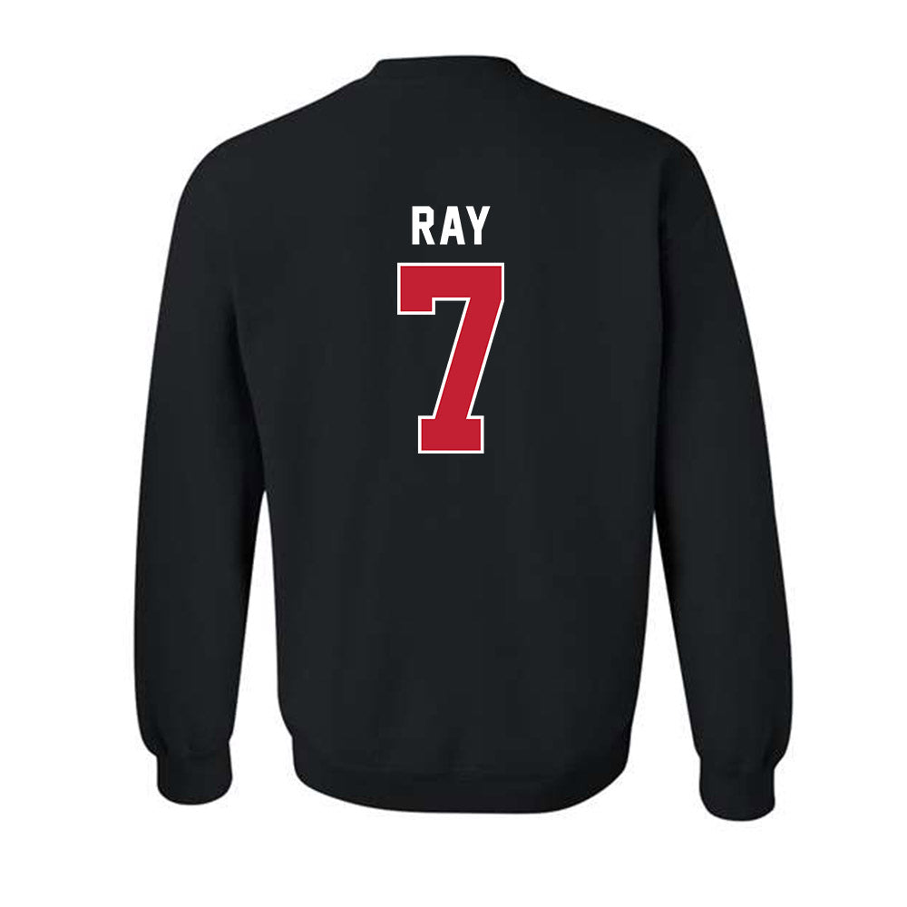Utah Tech - NCAA Baseball : Tyler Ray - Classic Shersey Crewneck Sweatshirt-1