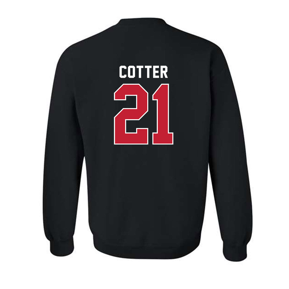 Utah Tech - NCAA Women's Soccer : Ella Cotter - Classic Shersey Crewneck Sweatshirt-1