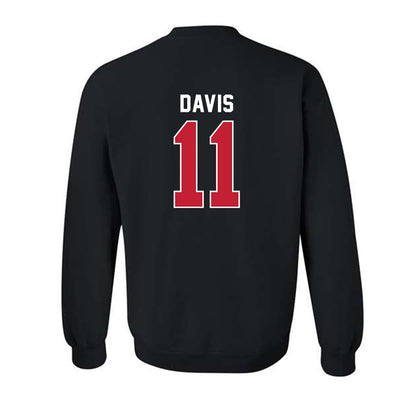 Utah Tech - NCAA Men's Basketball : Tanner Davis - Classic Shersey Crewneck Sweatshirt-1