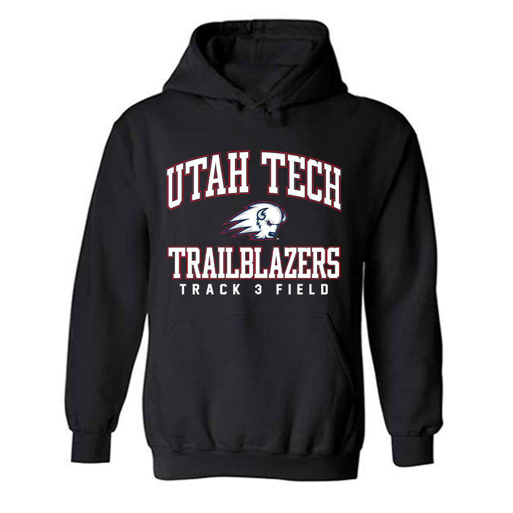 Utah Tech - NCAA Men's Track & Field : Caius Shakes - Classic Shersey Hooded Sweatshirt-0