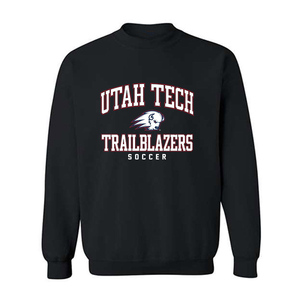 Utah Tech - NCAA Men's Soccer : Caellum Gray - Classic Shersey Crewneck Sweatshirt-0