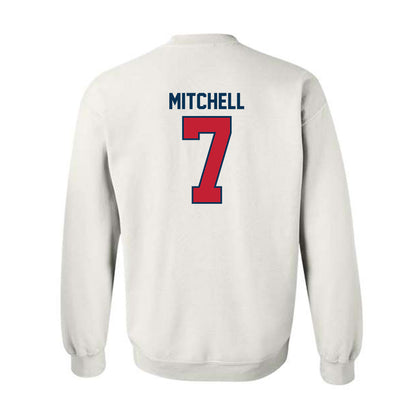 Utah Tech - NCAA Football : Jakheo Mitchell - Classic Shersey Crewneck Sweatshirt-1