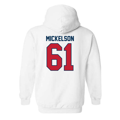 Utah Tech - NCAA Football : Connor Mickelson - Classic Shersey Hooded Sweatshirt-1