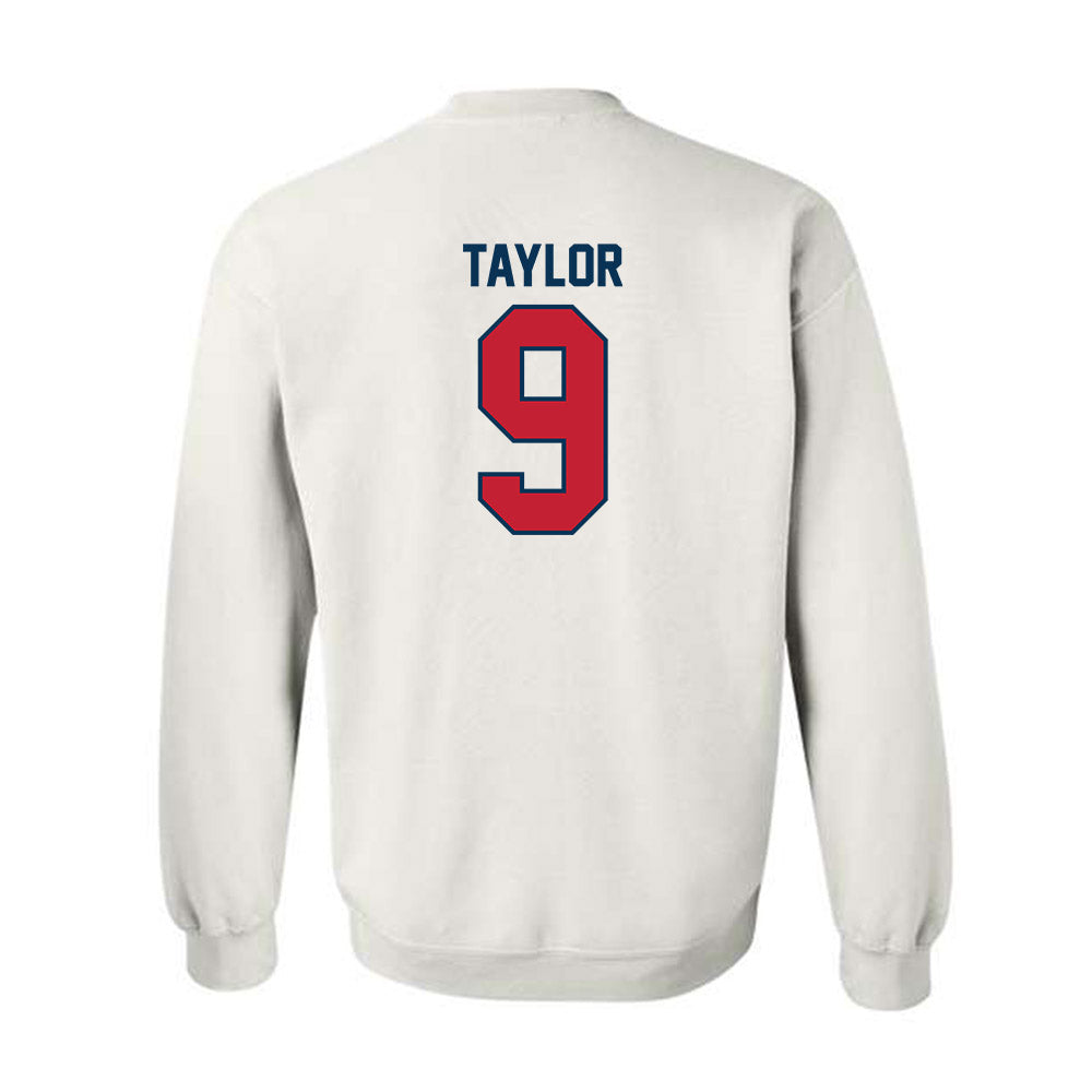 Utah Tech - NCAA Football : Damon Taylor - Classic Shersey Crewneck Sweatshirt-1