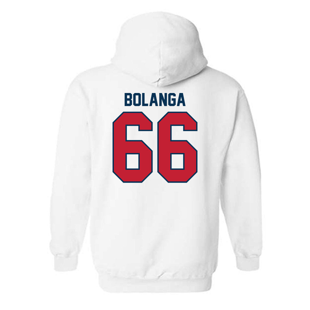 Utah Tech - NCAA Men's Basketball : Noah Bolanga - Classic Shersey Hooded Sweatshirt-1