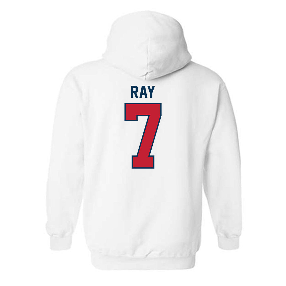Utah Tech - NCAA Baseball : Tyler Ray - Classic Shersey Hooded Sweatshirt-1