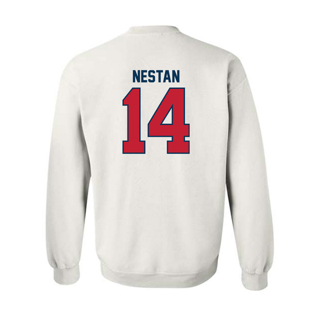 Utah Tech - NCAA Football : Jodi Nestan Nestan - Classic Shersey Crewneck Sweatshirt-1