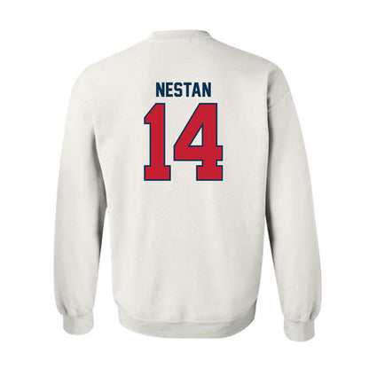 Utah Tech - NCAA Football : Jodi Nestan Nestan - Classic Shersey Crewneck Sweatshirt-1