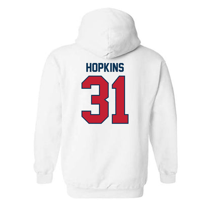 Utah Tech - NCAA Men's Soccer : Alemayehu Hopkins - Classic Shersey Hooded Sweatshirt-1