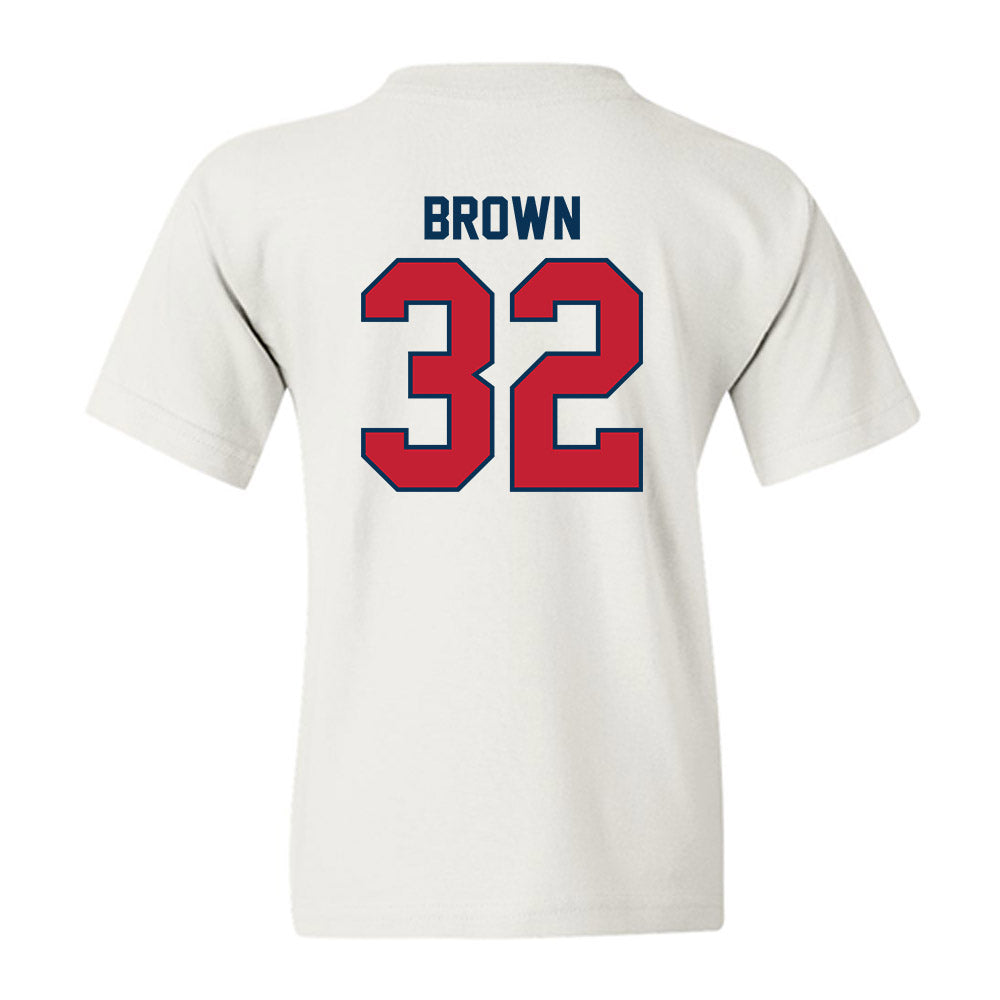 Utah Tech - NCAA Football : Fisher Brown - Classic Shersey Youth T-Shirt-1