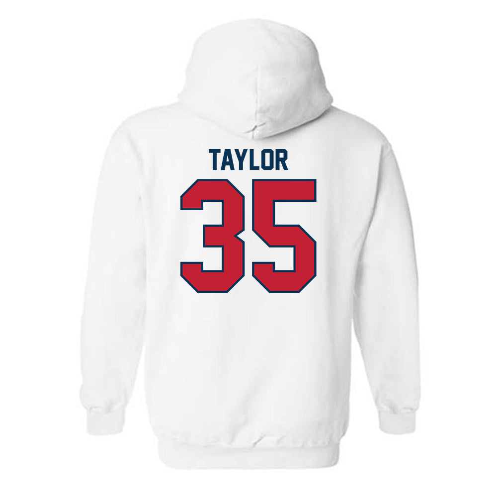 Utah Tech - NCAA Football : Damon Taylor - Classic Shersey Hooded Sweatshirt-1