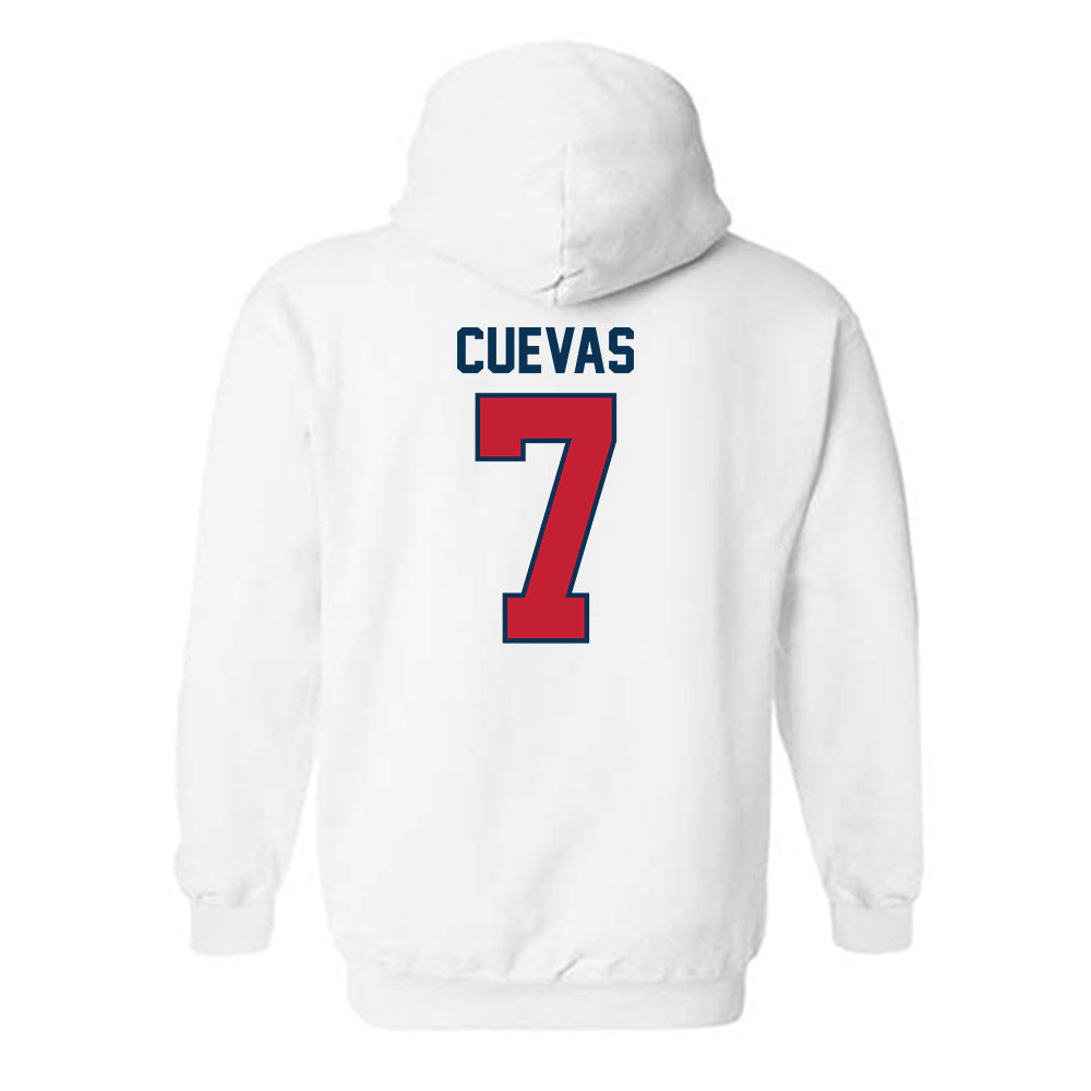 Utah Tech - NCAA Men's Soccer : Samir Cuevas - Classic Shersey Hooded Sweatshirt-1