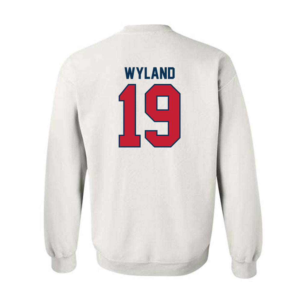 Utah Tech - NCAA Baseball : Brandon Wyland - Classic Shersey Crewneck Sweatshirt-1