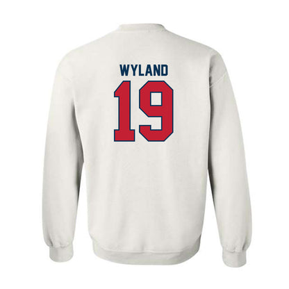 Utah Tech - NCAA Baseball : Brandon Wyland - Classic Shersey Crewneck Sweatshirt-1