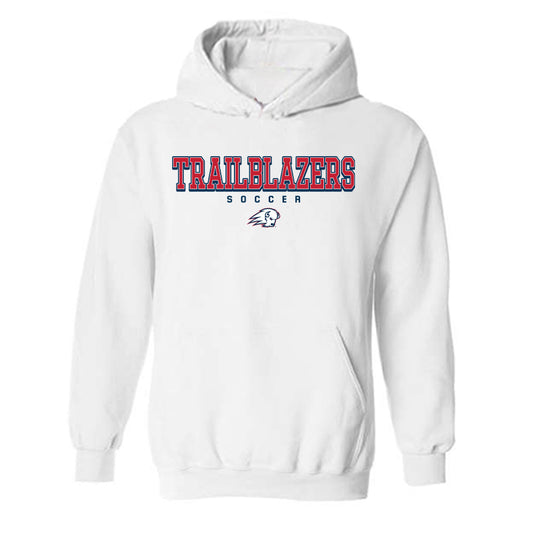 Utah Tech - NCAA Men's Soccer : Caellum Gray - Classic Shersey Hooded Sweatshirt-0