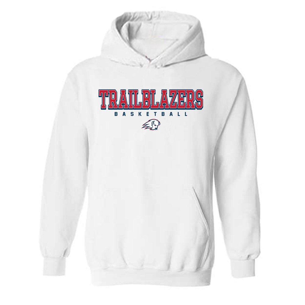 Utah Tech - NCAA Men's Basketball : Tanner Davis - Classic Shersey Hooded Sweatshirt-0