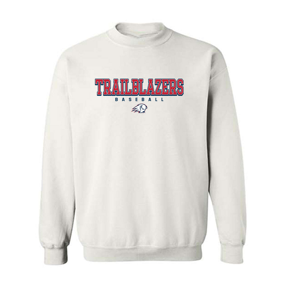 Utah Tech - NCAA Baseball : Finnegan Stewart - Classic Shersey Crewneck Sweatshirt-0