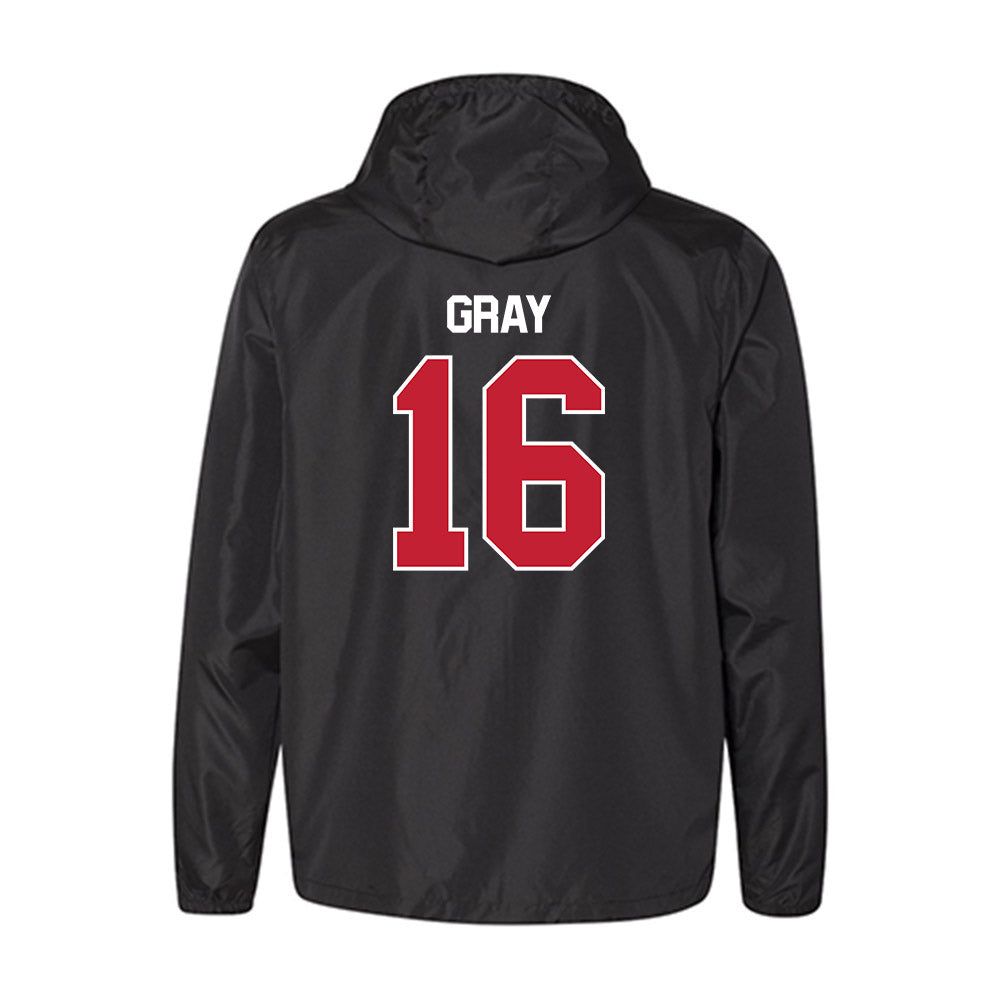 Utah Tech - NCAA Men's Soccer : Caellum Gray - Windbreaker-1